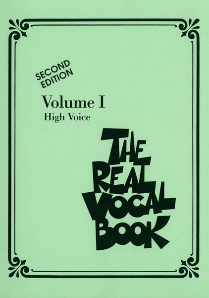 Hal Leonard Real Vocal Book 1 High Voice