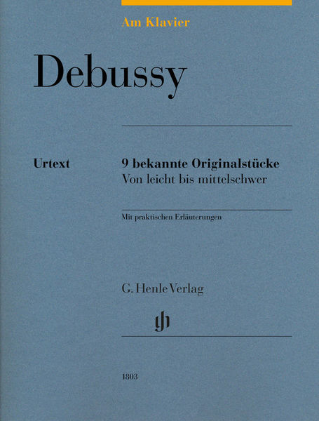 Henle Verlag Am Klavier Debussy