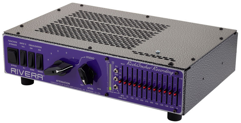 Rivera RockCrusher Recording