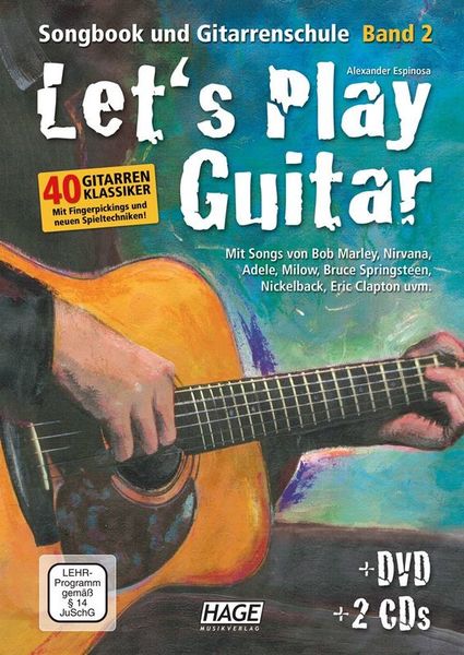 Hage Musikverlag Let's Play Guitar 2