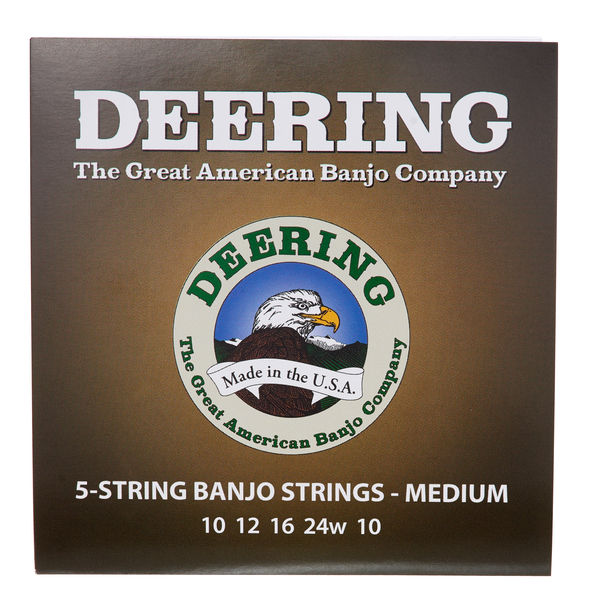 Deering 5 String Banjo Medium Set