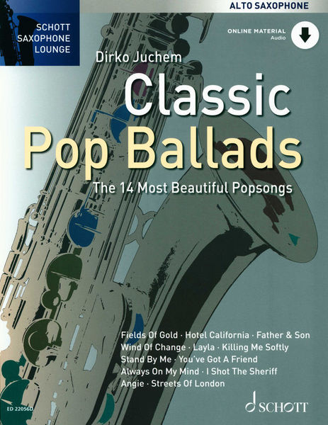 Schott Classic Pop Ballads A-Sax