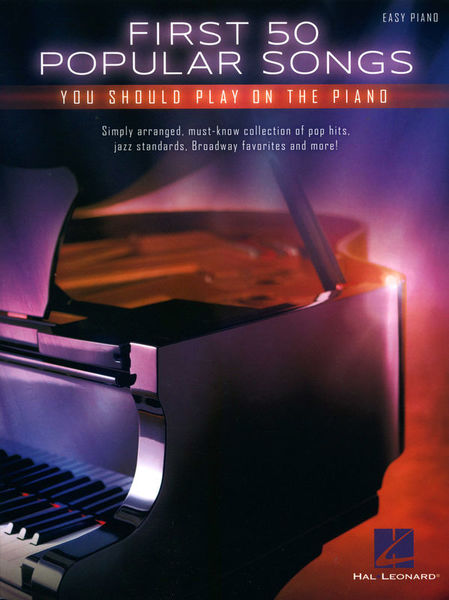 Hal Leonard First 50 Popular Songs Piano