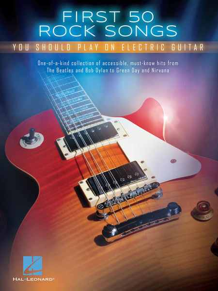 Hal Leonard First 50 Rock Songs Guitar Musikhaus Thomann