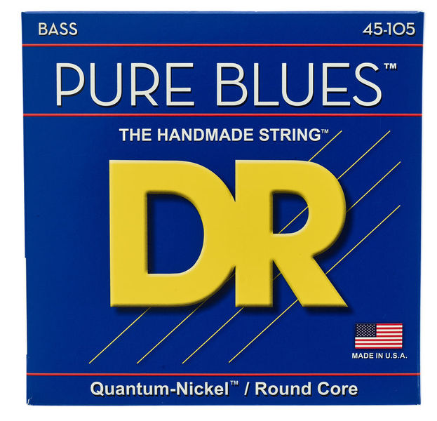 DR Strings Pure Blues Bass Medium 45-105