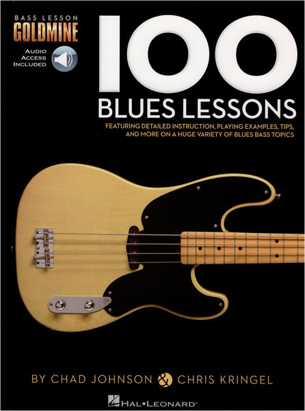 Hal Leonard 100 Blues Lessons Bass