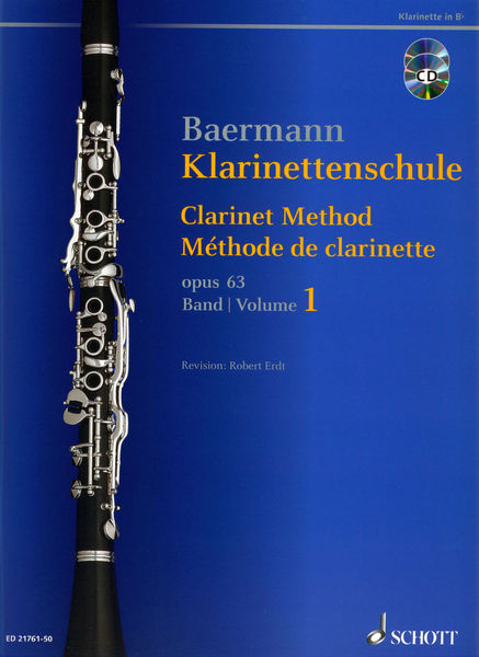 Schott Baermann Clarinet op.63 Vol.1