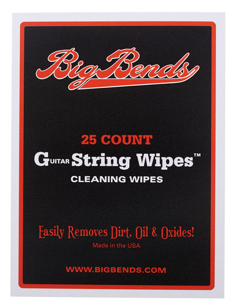 Big Bends String Cleaning Wipes 25