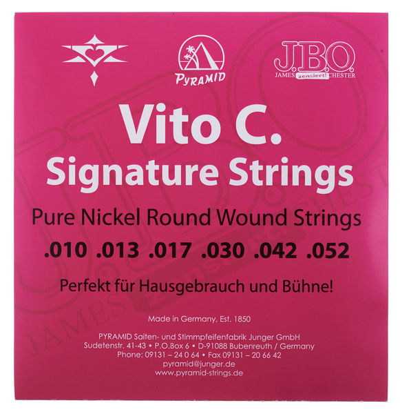 Pyramid Vito C Signature Strings
