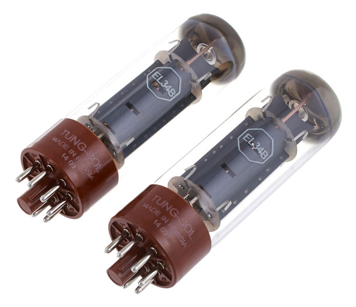 Tung-Sol EL34B Matched Pair