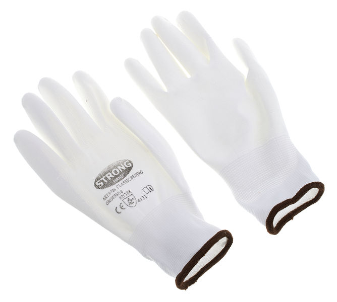 Thomann Nylon gloves white size 8 