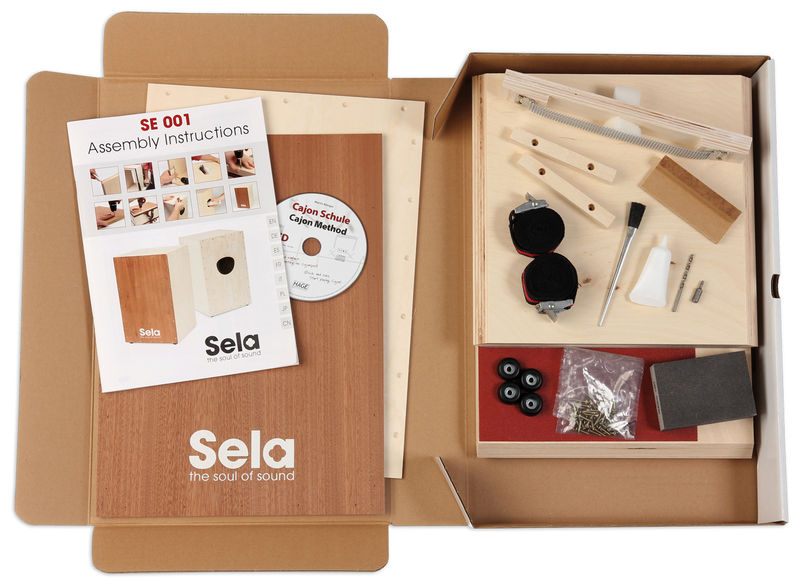 Sela SE 018 Snare Cajon Kit medium