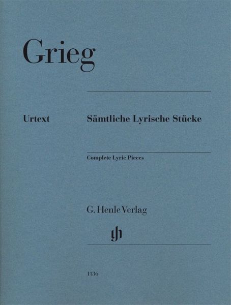 Henle Verlag Grieg Sämtliche Lyrische Stück