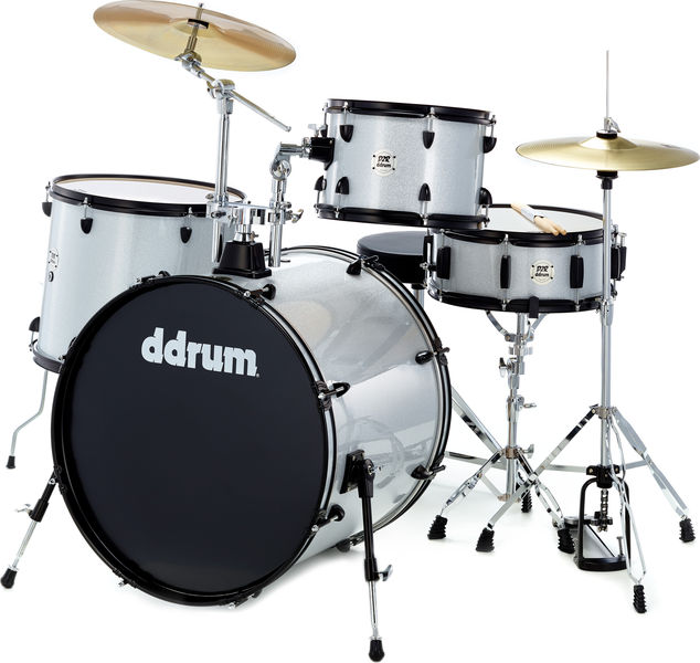 DDrum D2 Rock Starter Set Silver