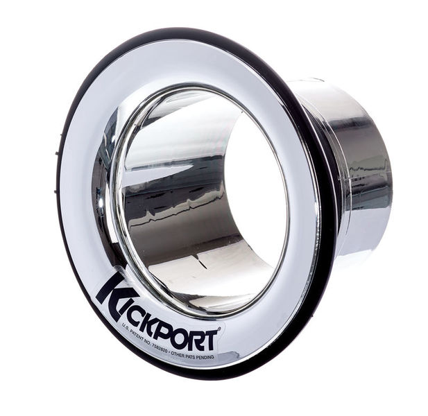 Kick Port Bass Drum Insert Booster Chrom