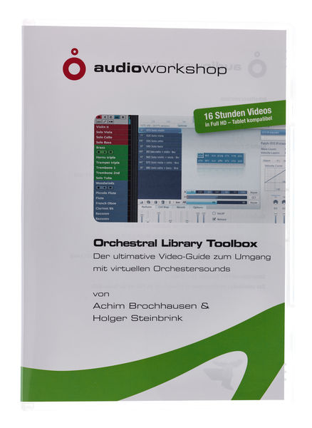 Audio Workshop Orchestral Library Toolbox DVD
