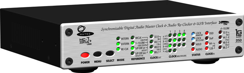 Mutec MC-3+ Smart Clock USB silver