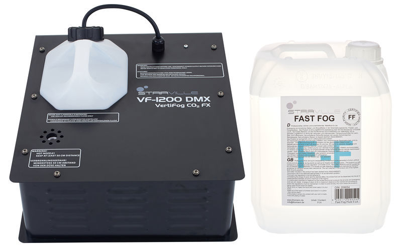 Stairville VF-1200 DMX VertiFog CO Bundle