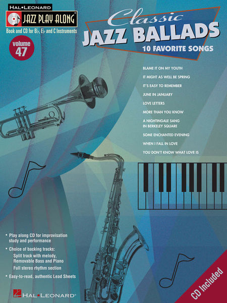 Hal Leonard Jazz Play-Along Classic Jazz