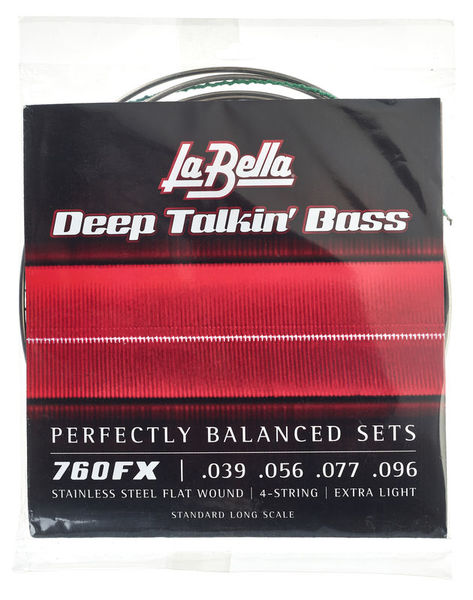 La Bella 760FX Flatwound String Set