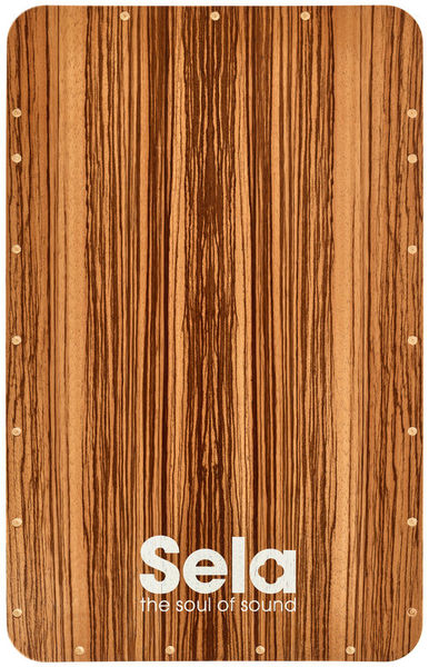 Sela SE 016 Cajon Front Plate Zebra