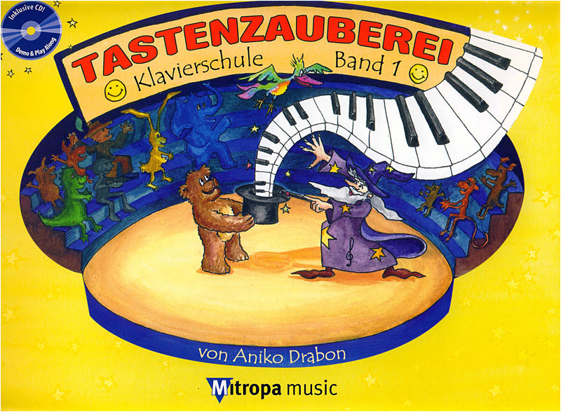 Mitropa Music Tastenzauberei 1+CD