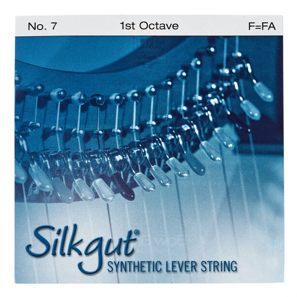 Bow Brand Silkgut 1st F Harp String No.7