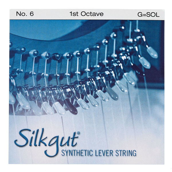 Bow Brand Silkgut 1st G Harp String No.6