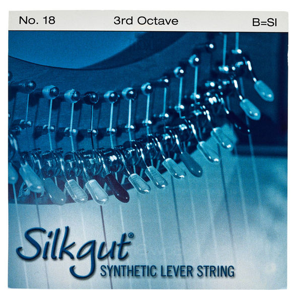 Bow Brand Silkgut 3rd B Harp Str. No.18