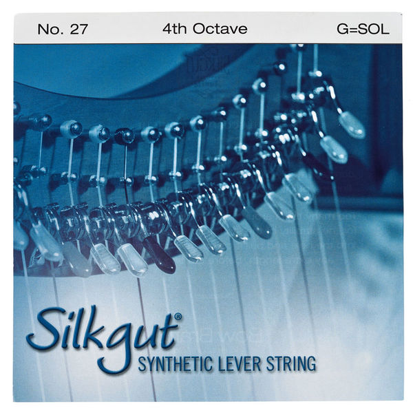 Bow Brand Silkgut 4th G Harp Str. No.27