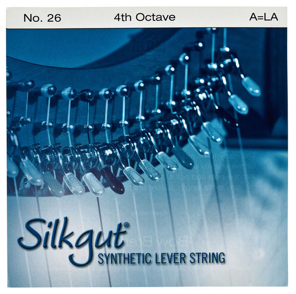Bow Brand Silkgut 4th A Harp Str. No.26