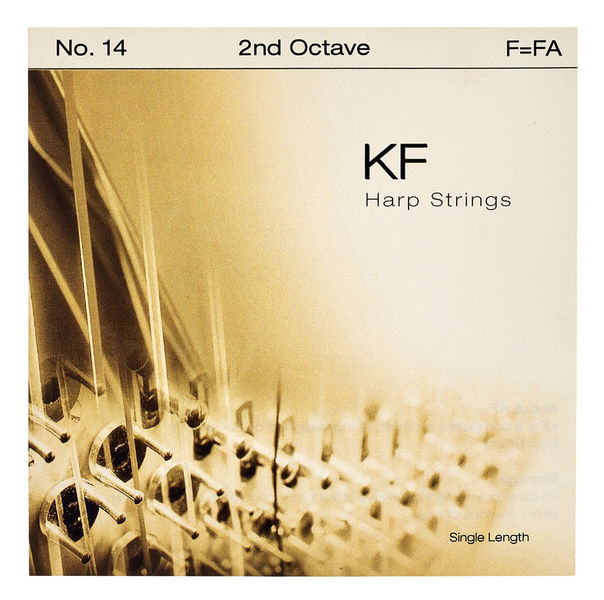 Bow Brand KF 2nd F Harp String No.14