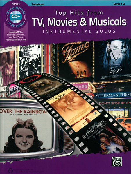 Alfred Music Publishing Top Hits from TV Trombone