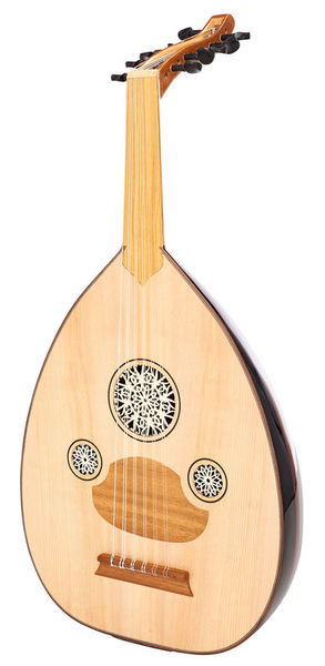 Saz 166-BSW Turkish Oud Walnut BK