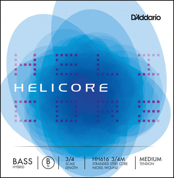 Daddario HH616-3/4M Helicore Bass B Med