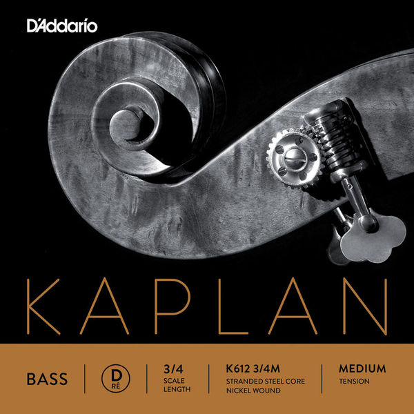 Daddario K612-3/4M Kaplan Bass D med.