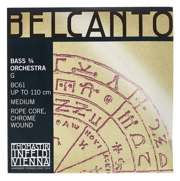 Thomastik Belcanto G Double Bass 3/4