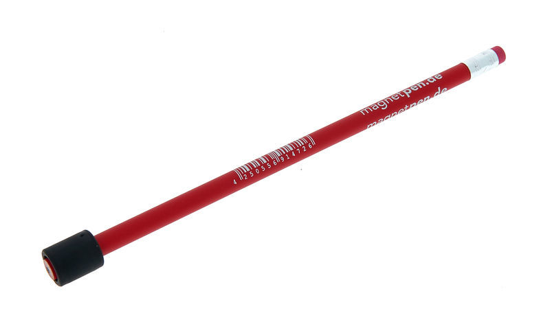 Art of Music Magnet Pencil Holder Red