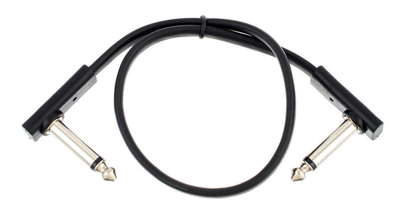 Rockboard Flat Patch Cable Black 30 cm