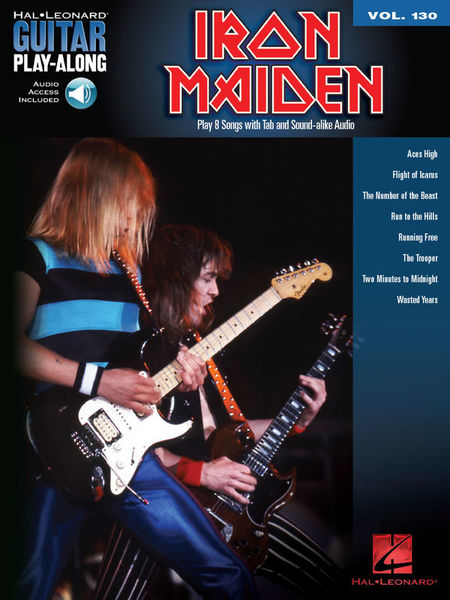 Hal Leonard Guitar Play-Along Iron Maiden