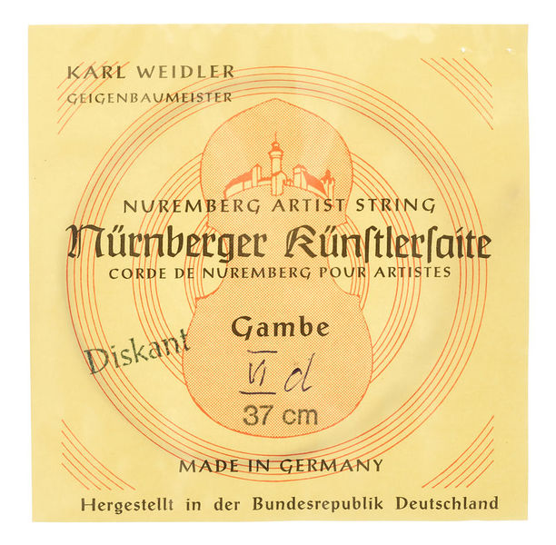 Weidler Soprano Viola da Gamba Strings