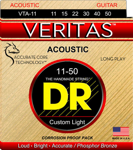 DR Strings Veritas Phosphor Bronze VTA-11