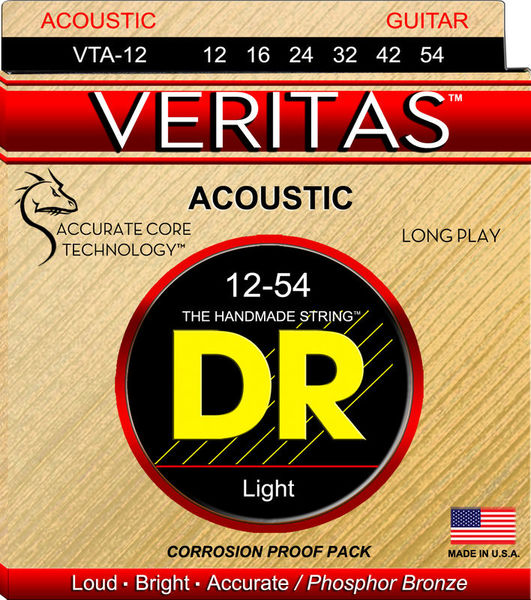 DR Strings Veritas Phosphor Bronze VTA-12