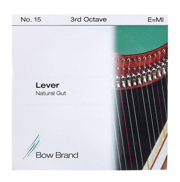 Bow Brand NG 3rd E Gut Harp String No.15