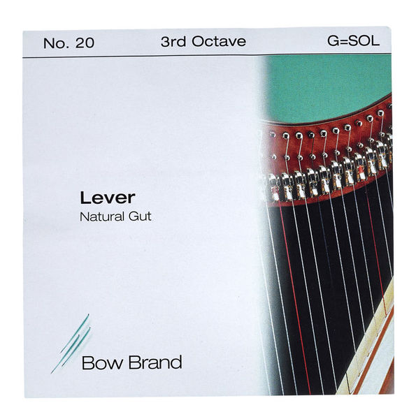 Bow Brand NG 3rd G Gut Harp String No.20