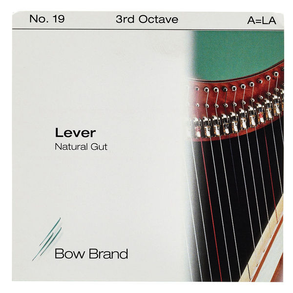Bow Brand NG 3rd A Gut Harp String No.19