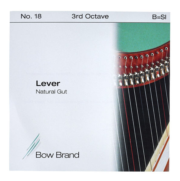 Bow Brand NG 3rd B Gut Harp String No.18