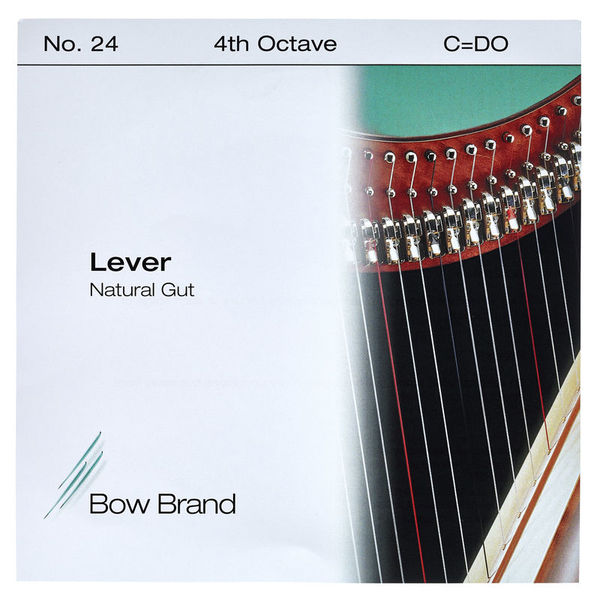Bow Brand NG 4th C Gut Harp String No.24