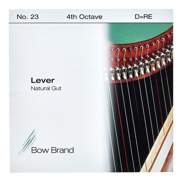Bow Brand NG 4th D Gut Harp String No.23