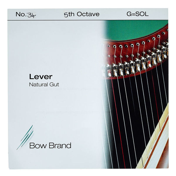 Bow Brand NG 5th G Gut Harp String No.34